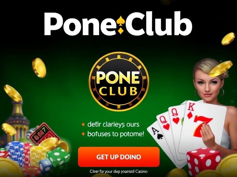 Welcome to Pone Club Casino.com, your premier destination for real-money online gambling. Explore a vast selection of slots, poker, live dealers, and more. Enjoy exclusive bonuses and secure, licensed gaming. Start playing today!