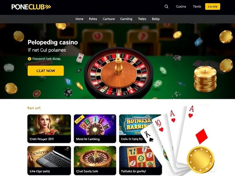 Welcome to Pone Club Casino.com, your premier destination for real-money online gambling. Explore a vast selection of slots, poker, live dealers, and more. Enjoy exclusive bonuses and secure, licensed gaming. Start playing today!